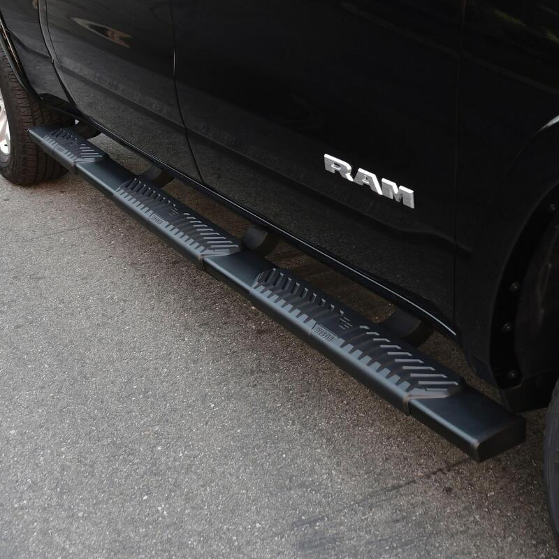 Westin Black R5 M-Series Wheel-to-Wheel Nerf Step Bars: Ram 1500 2019-2025