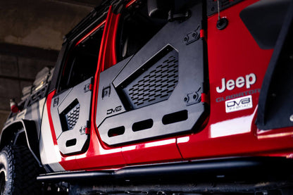 DV8 Offroad Half Doors | Jeep Wrangler/JT (18-25) (HDJL-02F)