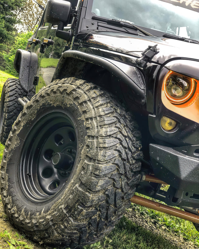 Oracle Lighting High Powered Black LED Headlights: Jeep Wrangler (07-17) / Wrangler JK (18)