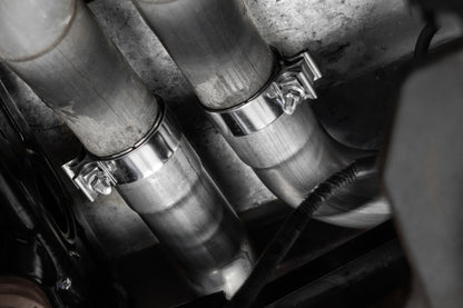 MBRP 3in Axle-Back Dual Rear Exit T304 Exhaust w/ CF Tips | Ford F150 (21+) (S52663CF)