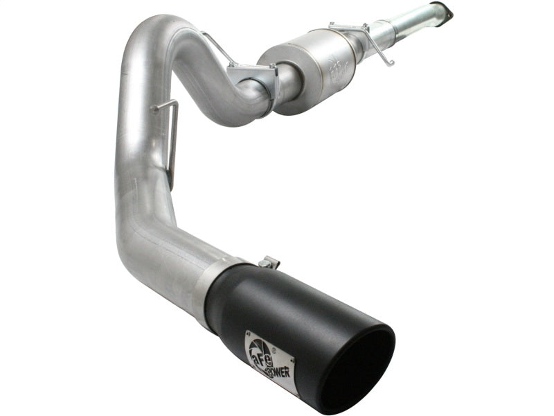 aFe 4in Aluminized Steel Cat-Back Exhaust | Ford F-150 11-14 V6 3.5L (49-03041-B)