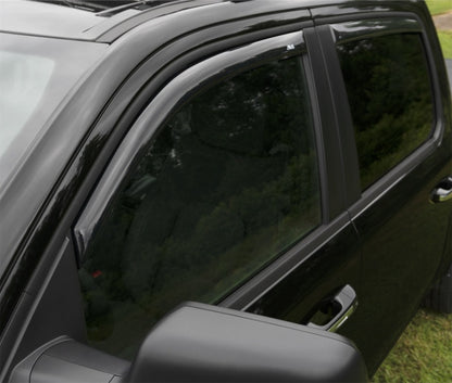AVS Ventvisor In-Channel Window Deflectors (4PC, Smoke): RAM 1500 Crew Cab 2019 - 2025