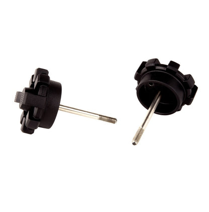 Rugged Ridge Elite Black Cast Aluminum Interior Knob | Jeep Wrangler JK/JL (07-25) 13510.17