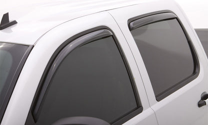 LUND Ventvisor Elite 4-Piece Window Deflector Kit: Dodge Ram 1500 Crew Cab (19-24) - Blue Grey