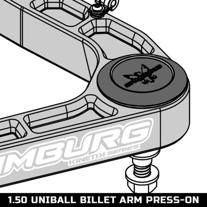 Camburg 1.50 UCA Uniball Cap Kit | Ford Ranger / Ford Bronco (19-26 / 21-26) (CAM-010067)