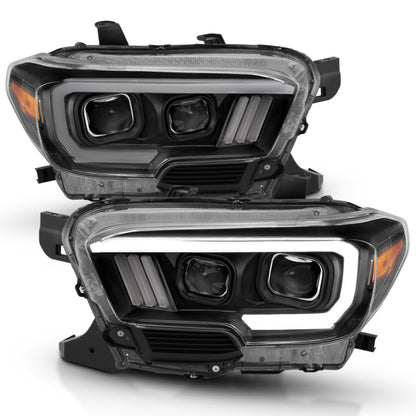 ANZO Projector Headlights | Toyota Tacoma (16-17, 20-23) (111379)