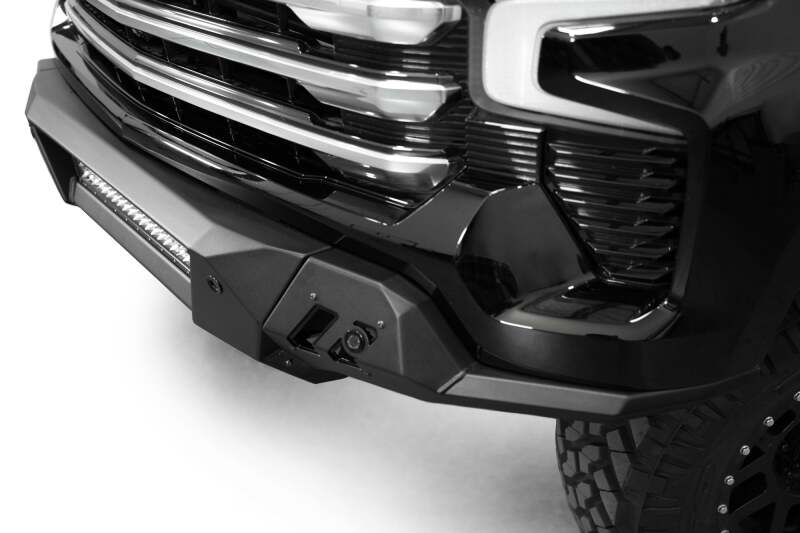 Addictive Desert Designs Black Label Front Bumper | Chevrolet Silverado 1500 (19-26) / Silverado ZR2 (22-26) (F140300010103)