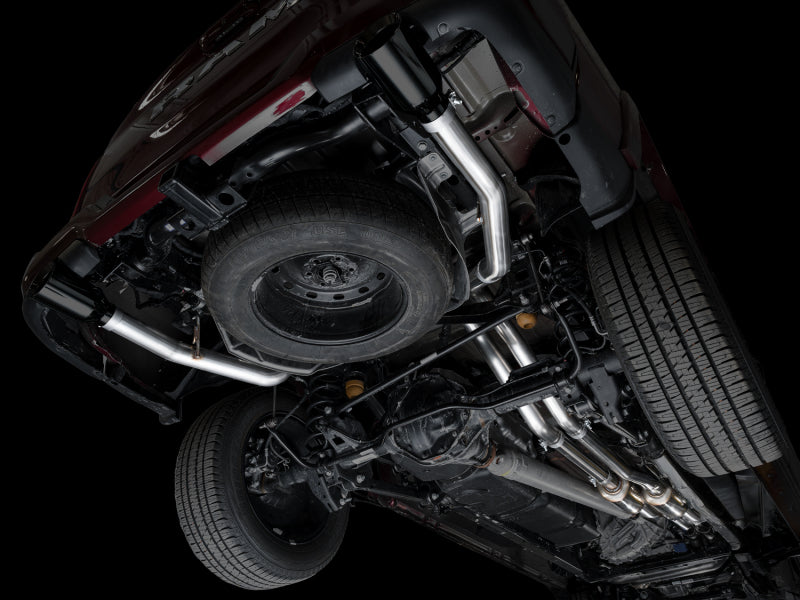 AWE Tuning 0FG Catback Exhaust Diamond Black Tips (REAR): Ram 1500 2025 3.0L Hurricane