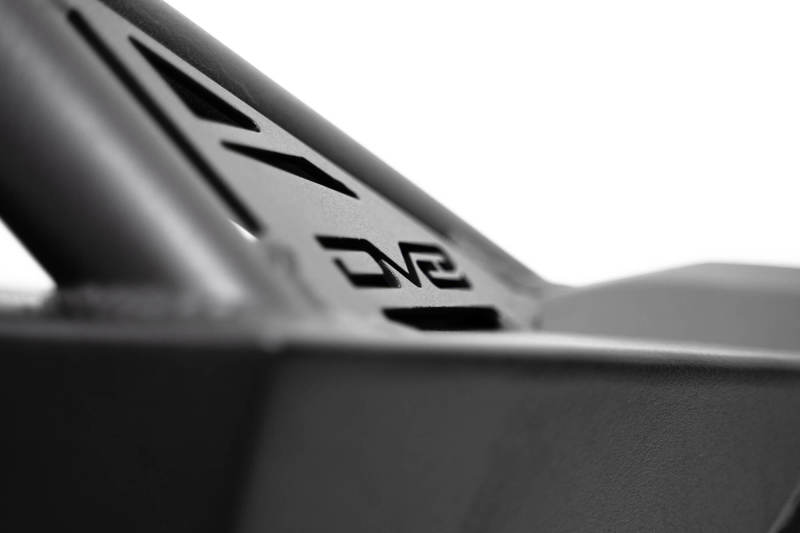 DV8 Offroad FS-1 Series Stubby Front Bumper: Jeep Gladiator / Wrangler (18-26) - Black Powder Coat