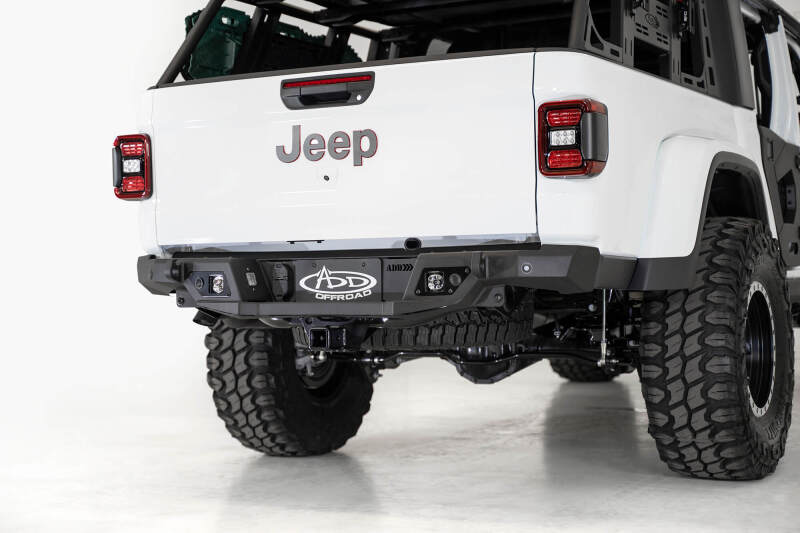 Addictive Desert Designs Stealth Fighter Rear Bumper: Jeep Gladiator (20-23)