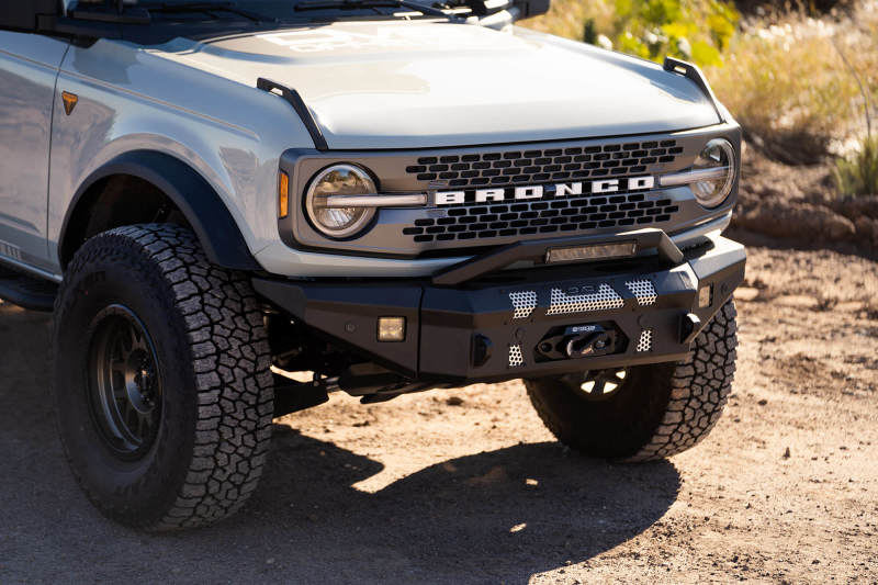 DV8 Offroad Front Bumper Winch Capable | Ford Bronco (21-26) (FBBR-01)