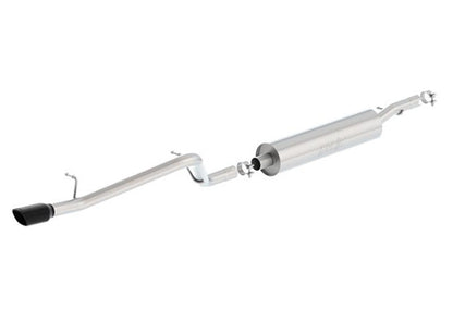 Borla S-Type Cat-Back Exhaust (Single Rear Exit): Jeep Wrangler JK 3.6L (12-18) - Black
