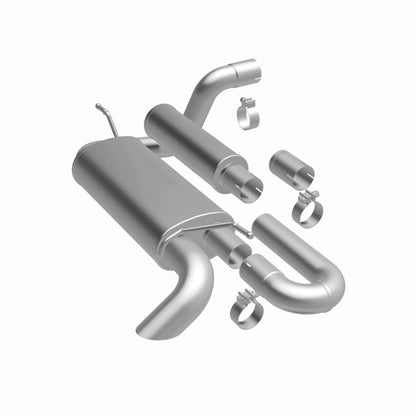 Magnaflow Overland Series Axle-Back Perf Exhaust System (REAR): Jeep Wrangler JL 18-25 2.0L / 3.6L
