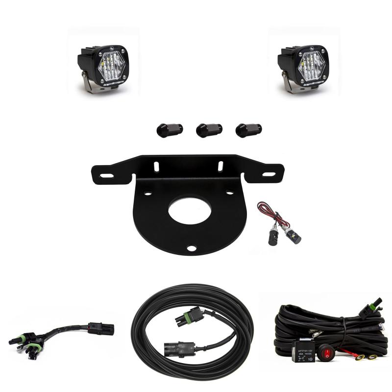 Baja Designs 2021+ Ford Bronco Dual S1 LED Reverse Light Kit with ClearView and MoistureBlock Technology Lights offroad accessory | Iron Ridge Offroad