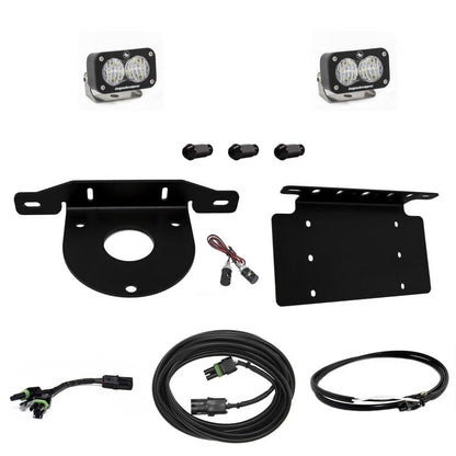 Baja Designs 2021+ Ford Bronco Dual S1 Sport W/C Reverse Kit with License Plate and Upfitter by Baja Designs Lights offroad accessory | Iron Ridge Offroad
