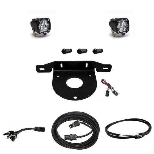 Baja Designs 2021+ Ford Bronco Dual S1 W/C Reverse Kit with Upfitter Lights offroad accessory | Iron Ridge Offroad