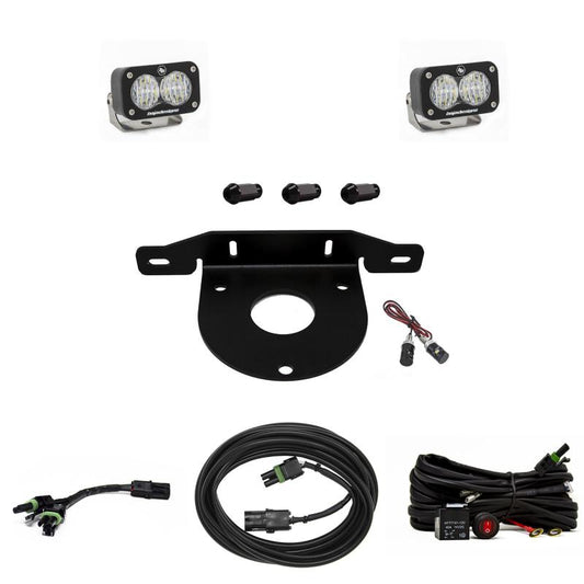 Baja Designs 2021+ Ford Bronco Dual S2 Sport with Reverse Kit and Upfitter Lights offroad accessory | Iron Ridge Offroad