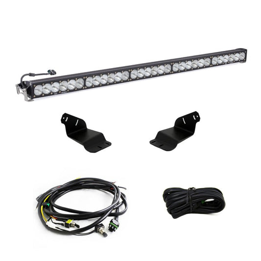 Baja Designs 2021+ Ford Bronco Roof Light Bar Kit 50 Onx6+ – Waterproof, All - Light Visibility, Replaceable Lenses Lights offroad accessory | Iron Ridge Offroad
