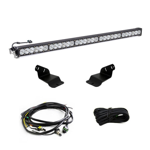 Baja Designs 2021+ Ford Bronco Roof Light Bar Kit 50 Onx6+ – Waterproof, All - Light Visibility, Replaceable Lenses Lights offroad accessory | Iron Ridge Offroad
