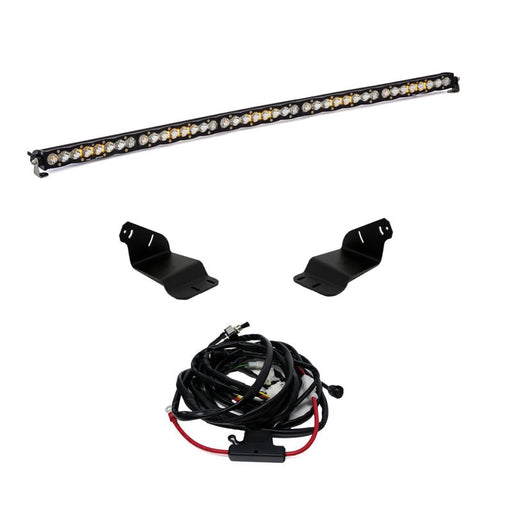 Baja Designs 2021+ Ford Bronco Roof Light Bar Kit 50 S8 – Waterproof LED Off - Road Lighting System Lights offroad accessory | Iron Ridge Offroad