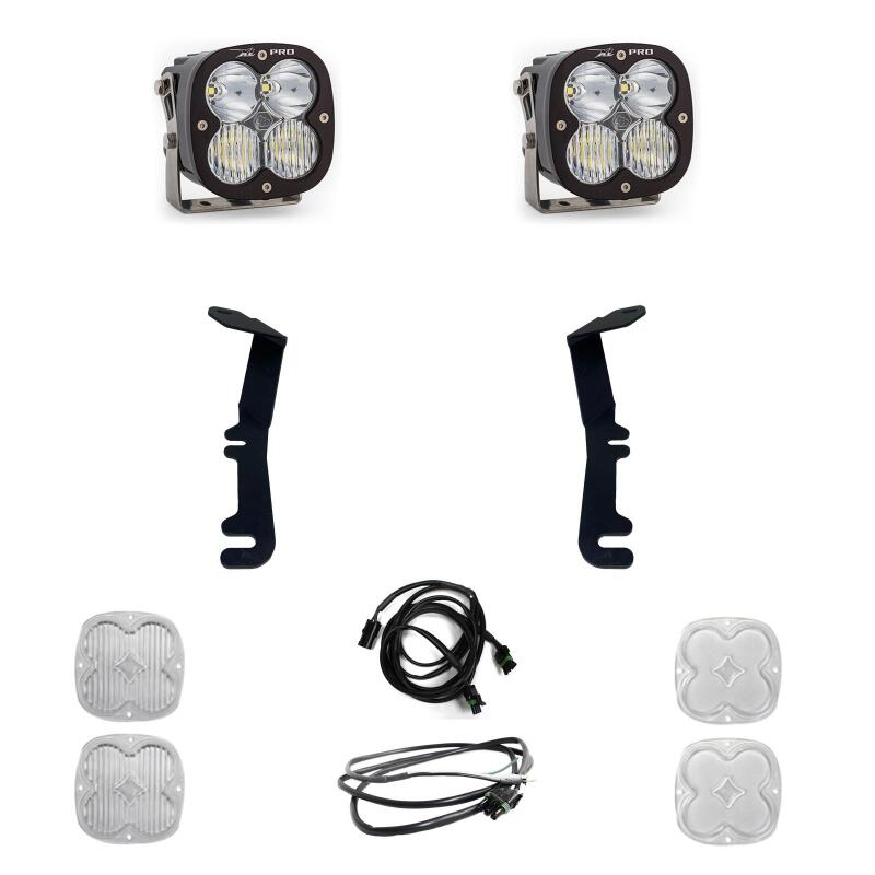 Baja Designs 2021+ Ram 1500 TRX Pro A-Pillar Kit | Ram 1500 (19-24) / TRX (21-24) (447773) Lights offroad accessory | Iron Ridge Offroad