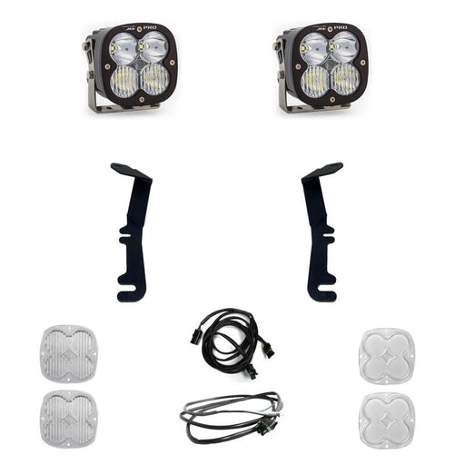Baja Designs 2021+ Ram 1500 TRX Pro A-Pillar Kit | Ram 1500 (19-24) / TRX (21-24) (447773) Lights offroad accessory | Iron Ridge Offroad