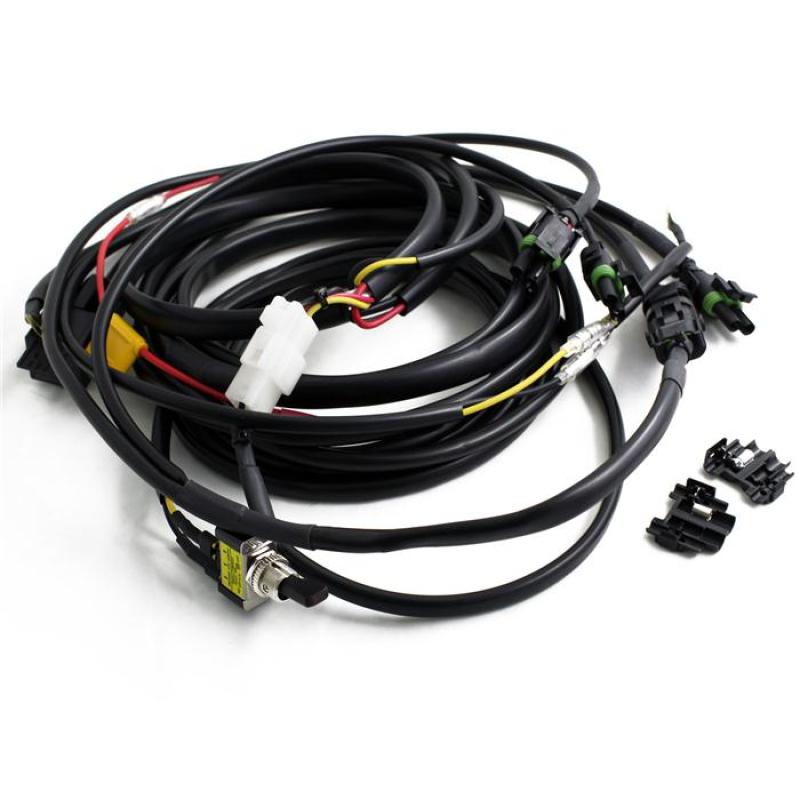 Baja Designs 325 Watts Squadron/S2/S1 Wire Harness 3 Lights Max Lights offroad accessory | Iron Ridge Offroad