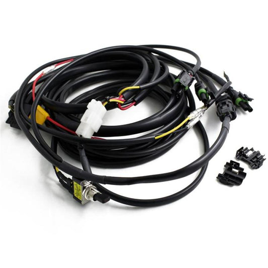 Baja Designs 325 Watts Squadron/S2/S1 Wire Harness 3 Lights Max Lights offroad accessory | Iron Ridge Offroad