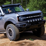 Baja Designs 6 XL Linkable Light Bar Kit w/ Upfitter Harness - 2021+ Ford Bronco w/ Plastic Bumper Lights offroad accessory | Iron Ridge Offroad