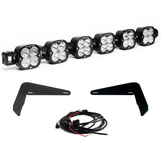 Baja Designs 6 XL PRO Linkable Kit - 2021+ Ford Bronco w/ OE Steel Bumper Lights offroad accessory | Iron Ridge Offroad