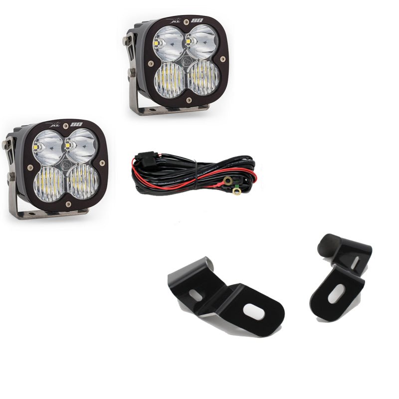 Baja Designs A-Pillar Kit 2019+ Ram 2500 / 3500 - Clear Lights offroad accessory | Iron Ridge Offroad