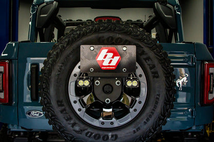 Baja Designs Dual S2 Sport LED Reverse Light Kit - 2021+ Ford Bronco w/ Upfitter Lights offroad accessory | Iron Ridge Offroad
