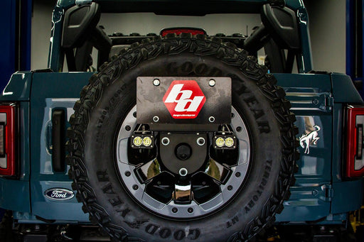 Baja Designs Dual S2 Sport LED Reverse Light Kit - 2021+ Ford Bronco w/ Upfitter Lights offroad accessory | Iron Ridge Offroad