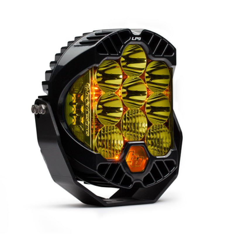 Baja Designs LP9 Amber High Speed Driving Combo Pattern LED Light Pods - Single Lights offroad accessory | Iron Ridge Offroad