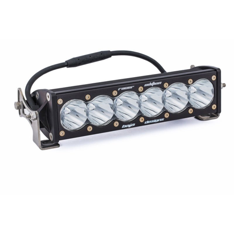 Baja Designs OnX6 Racer Edition High Speed Spot 10in LED Light Bar Lights offroad accessory | Iron Ridge Offroad