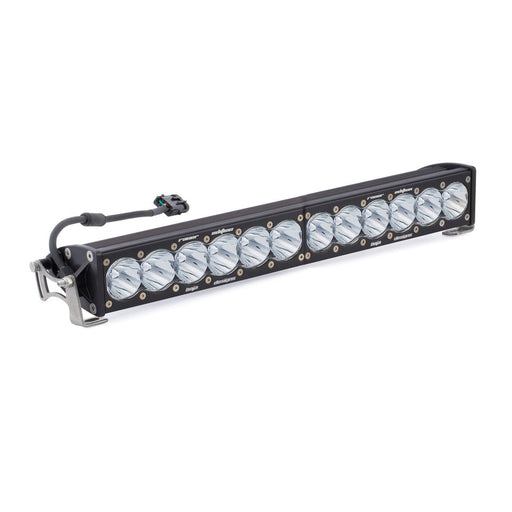 Baja Designs OnX6 Racer Edition Straight High Speed Spot Pattern 20in LED Light Bar Lights offroad accessory | Iron Ridge Offroad