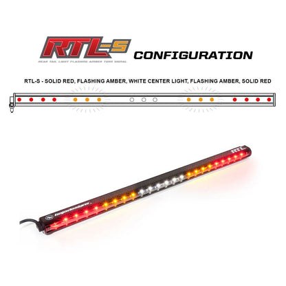 Baja Designs RTL - S Single Straight 30in Light Bar Lights offroad accessory | Iron Ridge Offroad