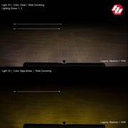 Baja Designs S1 Amber Wide Cornering LED Light w/ Mounting Bracket Pair Lights offroad accessory | Iron Ridge Offroad