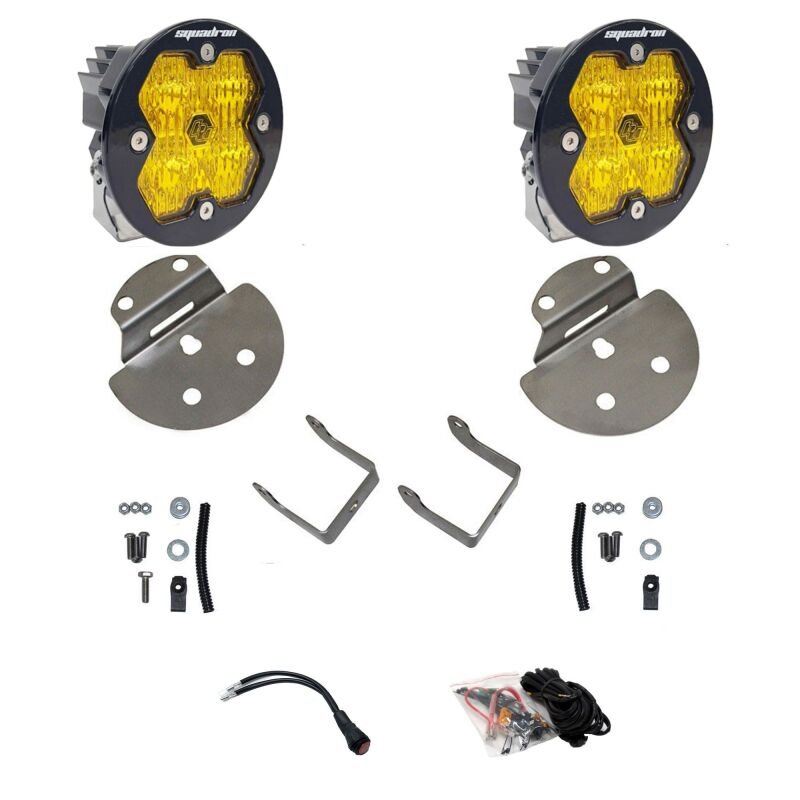 Baja Designs Squadron 2.0 Sport FPK | GMC/Chevy Canyon/Colorado/Sierra/Silverado (15-19) (440073) Lights offroad accessory | Iron Ridge Offroad