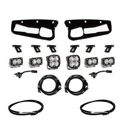 Baja Designs Squadron Pro/Dual S2 Sport Fog Light Kit - 2021+ Ford Bronco w/Upfitter Lights offroad accessory | Iron Ridge Offroad