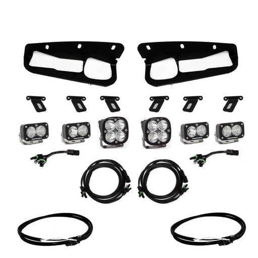 Baja Designs Squadron Pro/Dual S2 Sport Fog Light Kit - 2021+ Ford Bronco w/Upfitter Lights offroad accessory | Iron Ridge Offroad