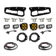 Baja Designs Squadron S2 Sport Dual SAE Amber Fog Light Kit - 2021+ Ford Bronco Lights offroad accessory | Iron Ridge Offroad