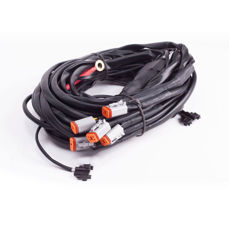 Baja Designs Universal LP4/LP6 Upfitter Wiring Harness - 5 Light Max Lights offroad accessory | Iron Ridge Offroad