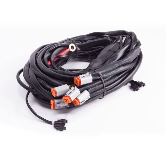 Baja Designs Universal LP4/LP6 Upfitter Wiring Harness - 5 Light Max Lights offroad accessory | Iron Ridge Offroad