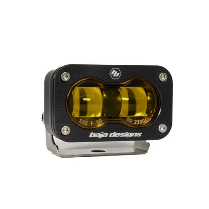 Baja Designs Universal S2 Amber SAE Fog LED - Pair Lights offroad accessory | Iron Ridge Offroad