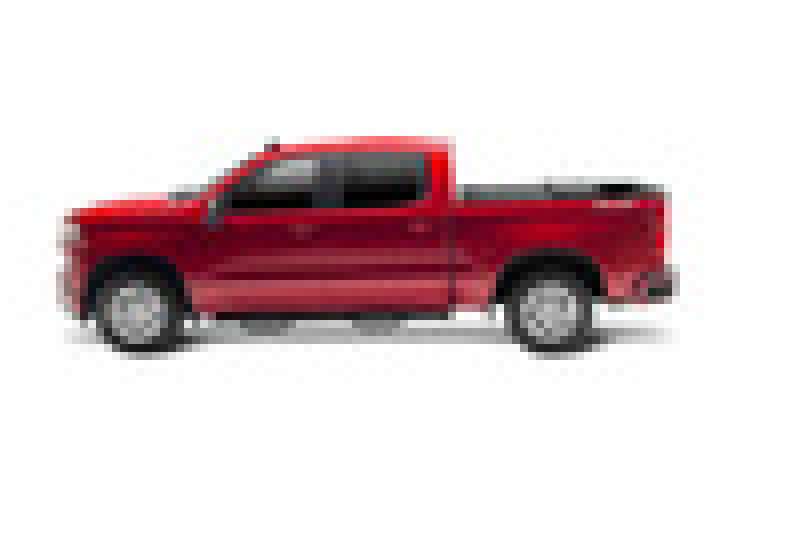BAK 19-21 GMC Sierra 1500 (Carbon Pro Bed) 5ft 8in Bed BAKFlip MX4 Matte Finish | GMC Sierra 1500 (19-26), Sierra AT4 (22-26), Sierra AT4X (22-26) Tonneau Covers offroad accessory | Iron Ridge Offroad