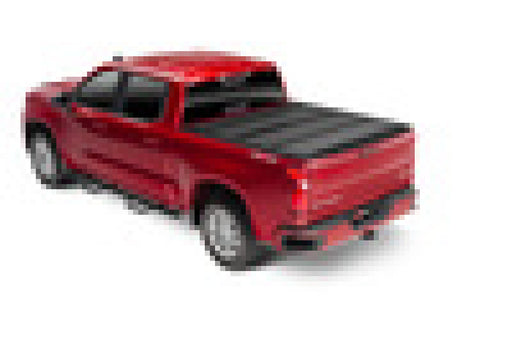 BAK 19-21 GMC Sierra 1500 (Carbon Pro Bed) 5ft 8in Bed BAKFlip MX4 Matte Finish | GMC Sierra 1500 (19-26), Sierra AT4 (22-26), Sierra AT4X (22-26) Tonneau Covers offroad accessory | Iron Ridge Offroad