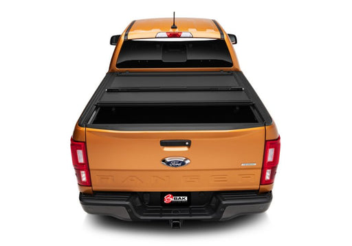 BAK 2024 Ford Ranger BAKFlip MX4 5ft Bed - Hard Folding Tonneau Covers offroad accessory | Iron Ridge Offroad