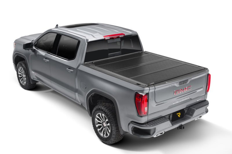 BAK F1 Hard Folding Tonneau Cover | Chevrolet Silverado 1500 (19-26) / ZR2 (22-26) / GMC Sierra AT4 (22-26) / AT4X (22-26) (772130) Tonneau Covers offroad accessory | Iron Ridge Offroad