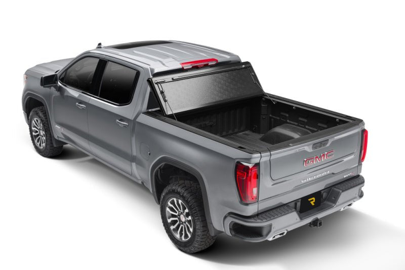 BAK F1 Hard Folding Tonneau Cover | Chevrolet Silverado 1500 (19-26) / ZR2 (22-26) / GMC Sierra AT4 (22-26) / AT4X (22-26) (772130) Tonneau Covers offroad accessory | Iron Ridge Offroad